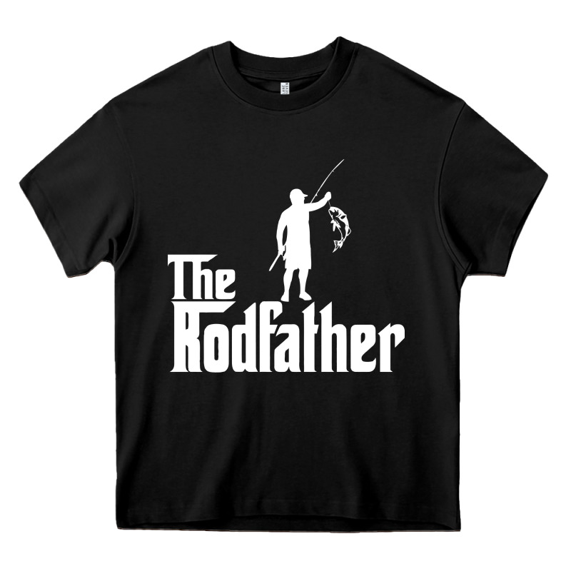 Fishing The Rodfather Heavy Core Tee by linhVisuals | Teevron
