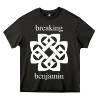 Asphalt BREAKING BENJAMIN - BLACK AND WHITE Heavy Core Tee - linhVisuals