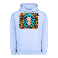Pigment Grape Ice leopard sunflowers and gemstone skull Urban Hoodie - RanaPortraitStore