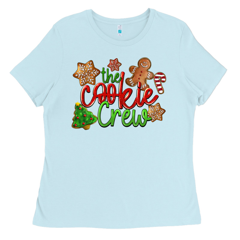 The Cookie Crew Christmas Ladies Tee by LillyAllenDesigns | Teevron