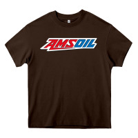 Chocolate Brown #amsoil Heavy Core Tee - linhVisuals