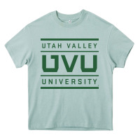 Arona uvu, utah valley, education Heavy Core Tee - linhVisuals