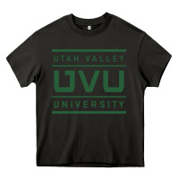 Asphalt uvu, utah valley, education Heavy Core Tee - linhVisuals