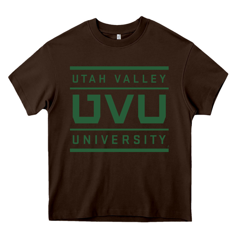 Uvu, Utah Valley, Education Heavy Core Tee by linhVisuals | Teevron