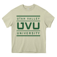 Mossy uvu, utah valley, education Heavy Core Tee - linhVisuals
