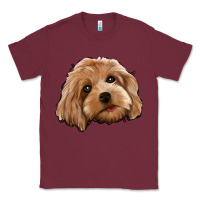 Burgundy Cockapoo Classic Tee - Jasminsmagicworld