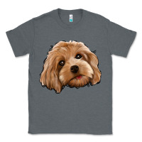 Charcoal Heather Cockapoo Classic Tee - Jasminsmagicworld