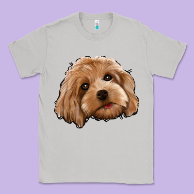 Cockapoo Classic Tee Designed By Jasminsmagicworld