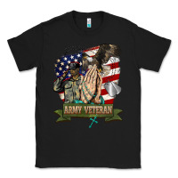 Black army veteran  pray Classic Tee - BarkalooDesign