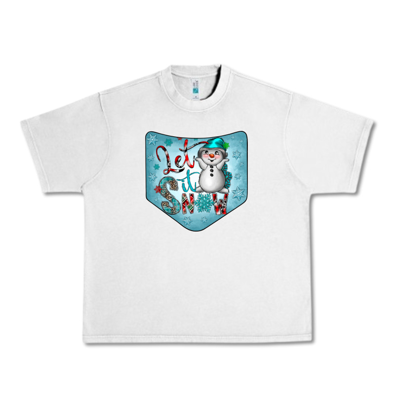 Christmas Pocket Urban Heavy Tee by CowhideDigitalArt | Teevron