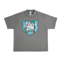 Tornado Christmas Pocket Urban Heavy Tee - CowhideDigitalArt