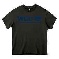Asphalt w governors, education, wgu Heavy Core Tee - linhVisuals