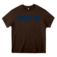 Chocolate Brown w governors, education, wgu Heavy Core Tee - linhVisuals