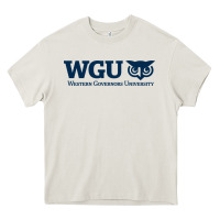 Cream w governors, education, wgu Heavy Core Tee - linhVisuals