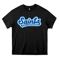 Black st. paul saints Heavy Core Tee - linhVisuals