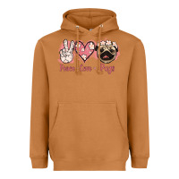 Meerkat Peace Love Pugs Heavyweight Hoodie - Jasminsmagicworld