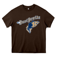 Chocolate Brown tri city dust baseball Heavy Core Tee - linhVisuals