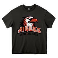 Asphalt trois rivières aigles Heavy Core Tee - linhVisuals