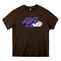 Chocolate Brown winston salem dash Heavy Core Tee - linhVisuals