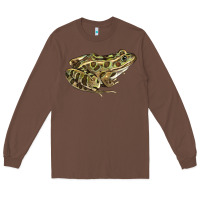 Chestnut northern leopard frog Long Sleeve Tee - LillyAllenDesigns