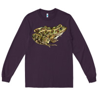 Plum northern leopard frog Long Sleeve Tee - LillyAllenDesigns