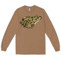 Toasted Coconut northern leopard frog Long Sleeve Tee - LillyAllenDesigns