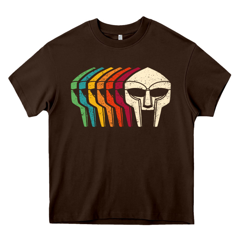 Retro Mask Doom Heavy Core Tee by linhVisuals | Teevron