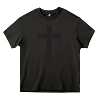 Asphalt Cross Heavy Core Tee - linhVisuals