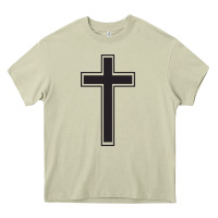 Mossy Cross Heavy Core Tee - linhVisuals