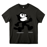 Asphalt felix the black cat music Heavy Core Tee - linhVisuals
