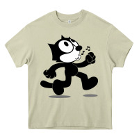Mossy felix the black cat music Heavy Core Tee - linhVisuals