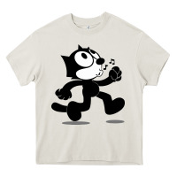Cream felix the black cat music Heavy Core Tee - linhVisuals