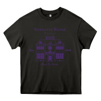 Asphalt nonnatus house  blue ink Heavy Core Tee - linhVisuals