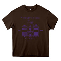 Nonnatus House  Blue Ink Heavy Core Tee | Teevron