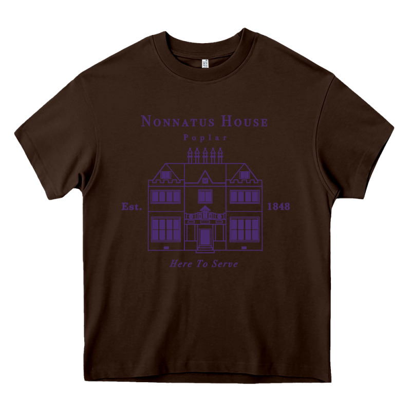 Nonnatus House  Blue Ink Heavy Core Tee by linhVisuals | Teevron