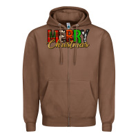 Chestnut merry christmas western Zipper Hoodie - Jasminsmagicworld