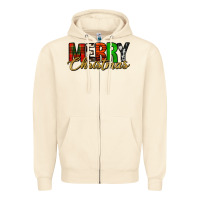 Sandshell merry christmas western Zipper Hoodie - Jasminsmagicworld