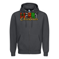 Smoke merry christmas western Zipper Hoodie - Jasminsmagicworld