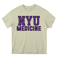 Mossy nyu medicine Heavy Core Tee - linhVisuals