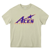 Mossy evansville purple aces Heavy Core Tee - linhVisuals