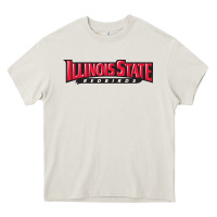 Cream illinois state redbirds Heavy Core Tee - linhVisuals