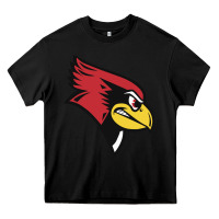 Black illinois state redbirds Heavy Core Tee - linhVisuals