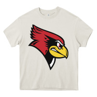 Cream illinois state redbirds Heavy Core Tee - linhVisuals