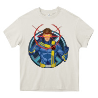 Cream cyclops 2 Heavy Core Tee - linhVisuals