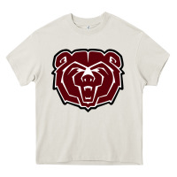 Cream missouri state bears Heavy Core Tee - linhVisuals