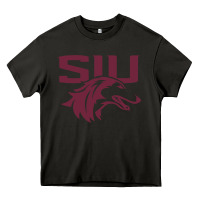 Asphalt southern illinois salukis Heavy Core Tee - linhVisuals