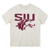 Cream southern illinois salukis Heavy Core Tee - linhVisuals