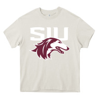 Cream southern illinois salukis Heavy Core Tee - linhVisuals