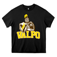 Black valparaiso beacons Heavy Core Tee - linhVisuals