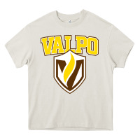 Cream valparaiso beacons Heavy Core Tee - linhVisuals